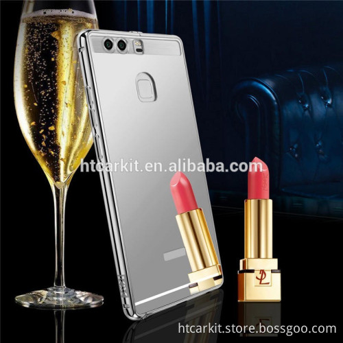 Aluminum Mirror Case Cover for huawei p9, mirror cover for huwei p9 kxx mirror case